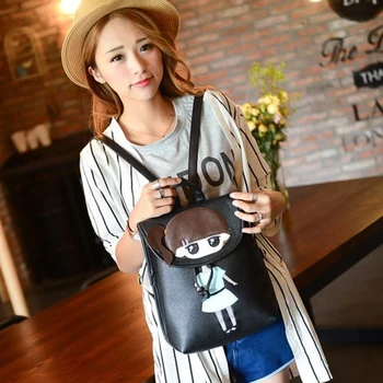 100pcs/lot Ladies Women Pu Leather Drawstring Backpacks Young Teenager School Bags Students Cartoon Backpack
100pcs/lot Ladies Women Pu Leather Drawstring Backpacks Young Teenager School Bags Students Cartoon Backpack