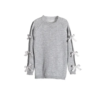 2018 Fashion Casual Lovely Newly Women Long Sleeve Hollow Out With Bow Solid Pullover Thick Sweaters 4 Colors
2018 Fashion Casual Lovely Newly Women Long Sleeve Hollow Out With Bow Solid Pullover Thick Sweaters 4 Colors