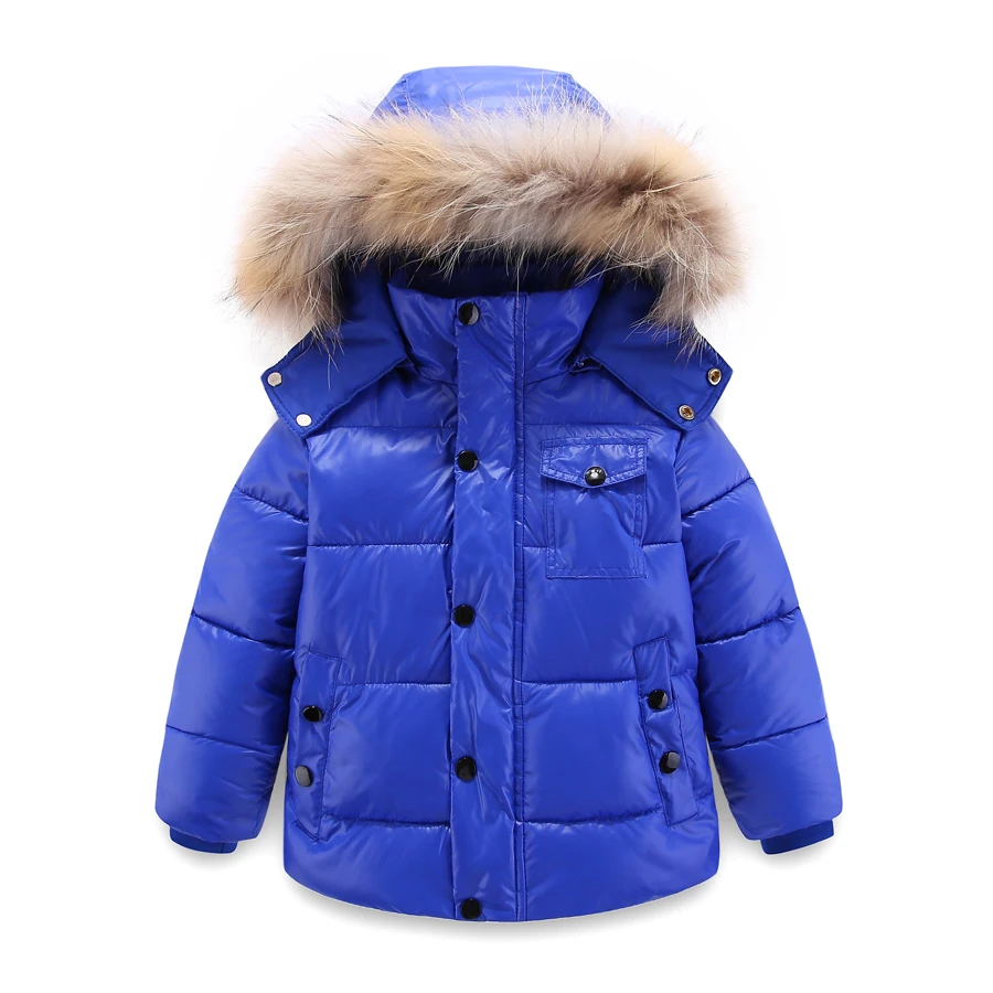 IYEAL/Зимний комплект детской одежды для мальчиков хлопковая парка куртка +