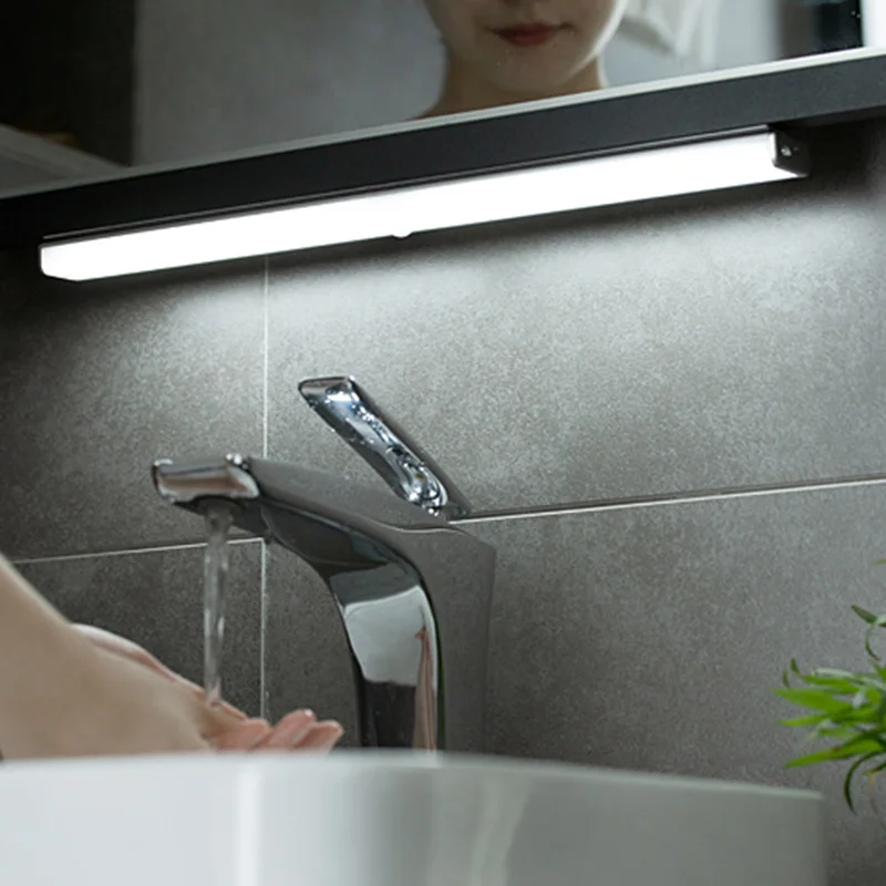 New Hot 10 LED Charging Cabinet Lights Motion Sensor Night Light with Magnetic Strip | Лампы и освещение