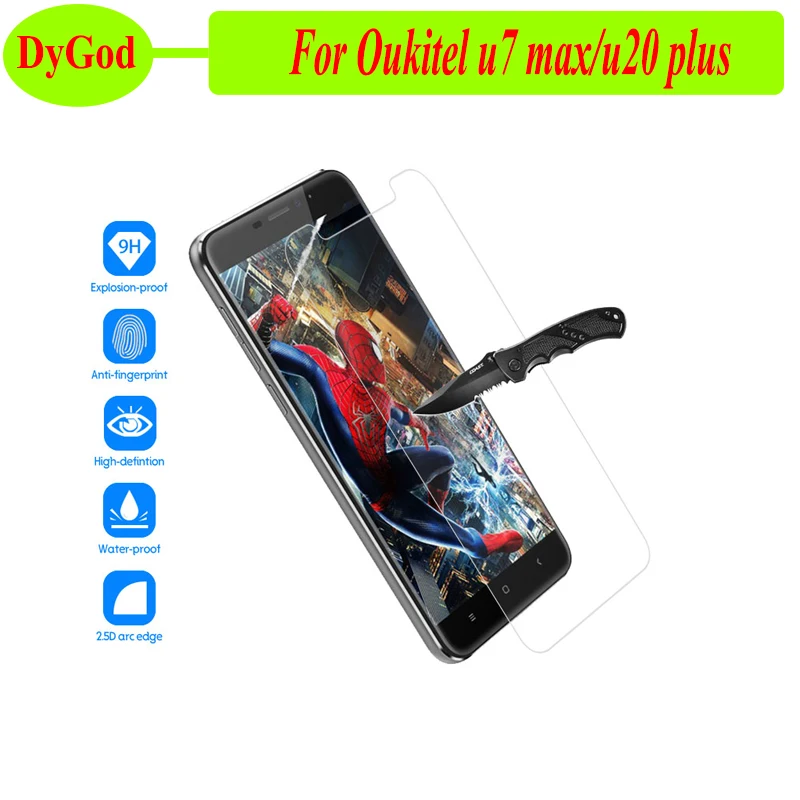 Для Oukitel U7 max закаленное стекло Передняя пленка протектор экрана 5 дюймов для U20 PLUS