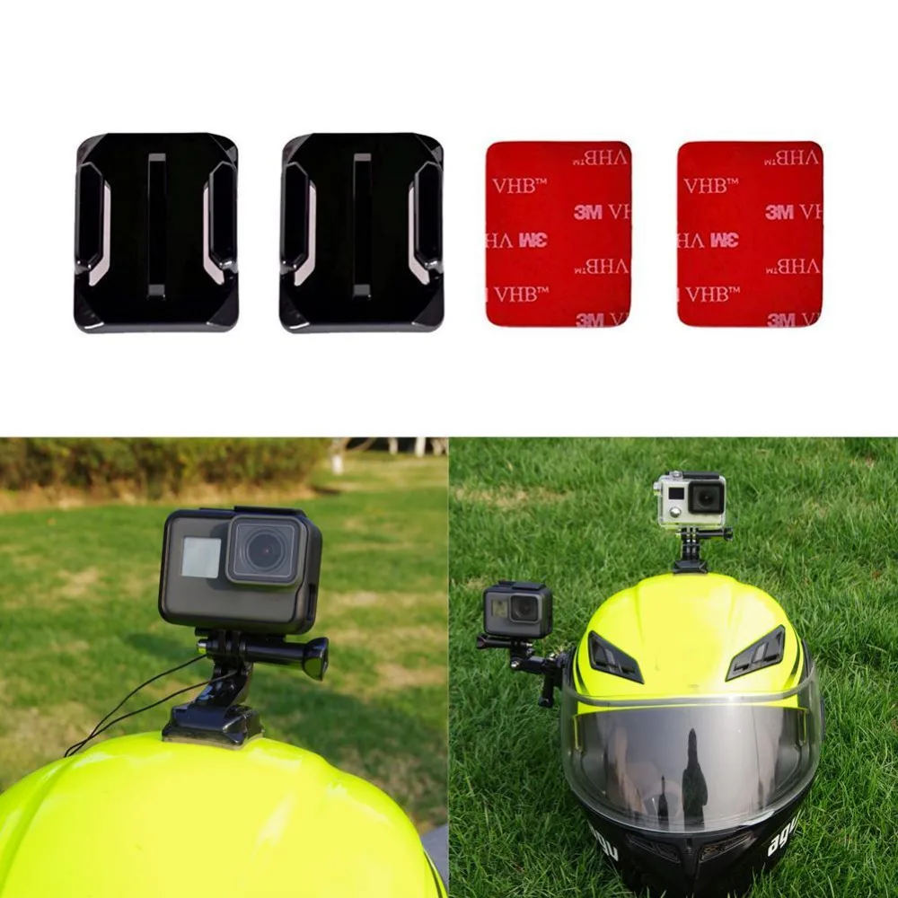 Helmet 3M Adhesive Pads Sticker curved Mounts Accessories kit for GoPro HERO 5 4 3+ 3
Helmet 3M Adhesive Pads Sticker curved Mounts Accessories kit for GoPro HERO 5 4 3+ 3