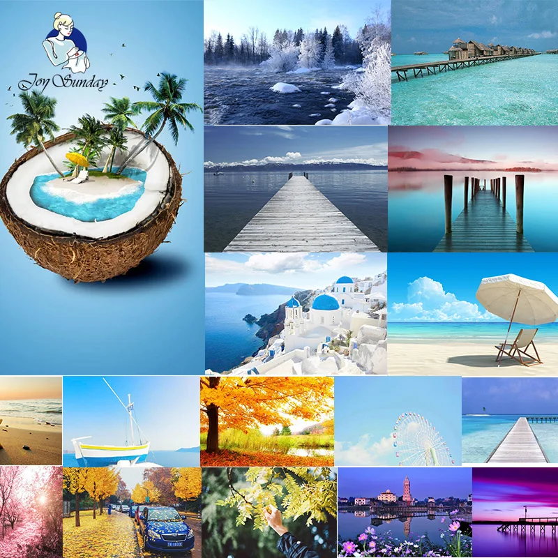 DIY Cross stitch 11CT 14CT landscape Stitch diamond embroidery mosaic diamonds wall stickers home decoration 11 | Дом и сад