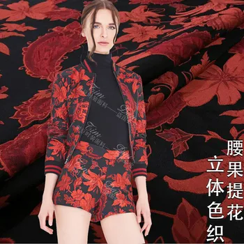Elegant flower jacquard fabric retro dress jacquard brocade fabric crisp coat jacquard polyester fabric wholesale cloth
Elegant flower jacquard fabric retro dress jacquard brocade fabric crisp coat jacquard polyester fabric wholesale cloth