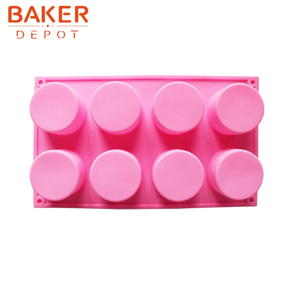 Silicone Cake molds 8 even porous round pudding Jello Mold DIY handmade soap mold CDSM-568
Silicone Cake molds 8 even porous round pudding Jello Mold DIY handmade soap mold CDSM-568