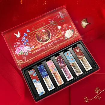 New 6pcs/set Classical Chinese Style Liquid Eyeshadow Kit Elegant Eye Shadow Face Makeup Light Maquiagem for Girl Gift
New 6pcs/set Classical Chinese Style Liquid Eyeshadow Kit Elegant Eye Shadow Face Makeup Light Maquiagem for Girl Gift