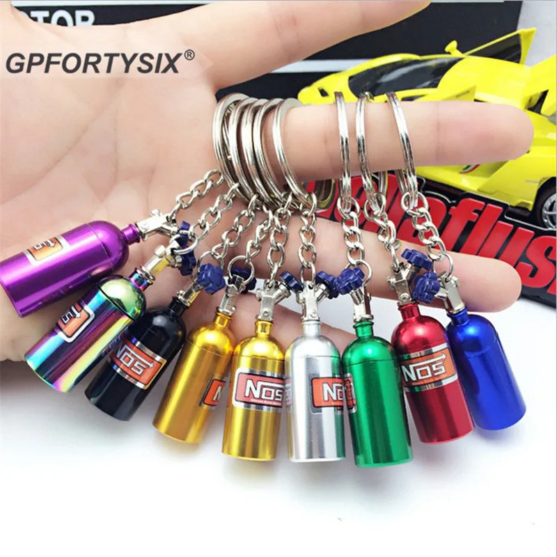 Fashion Metal Keyring Car Keychain Auto Key Chain Key Ring Holder Keyfob For NOS Turbo Nitrgen Bottle Car Styling Gift Pendant
Fashion Metal Keyring Car Keychain Auto Key Chain Key Ring Holder Keyfob For NOS Turbo Nitrgen Bottle Car Styling Gift Pendant