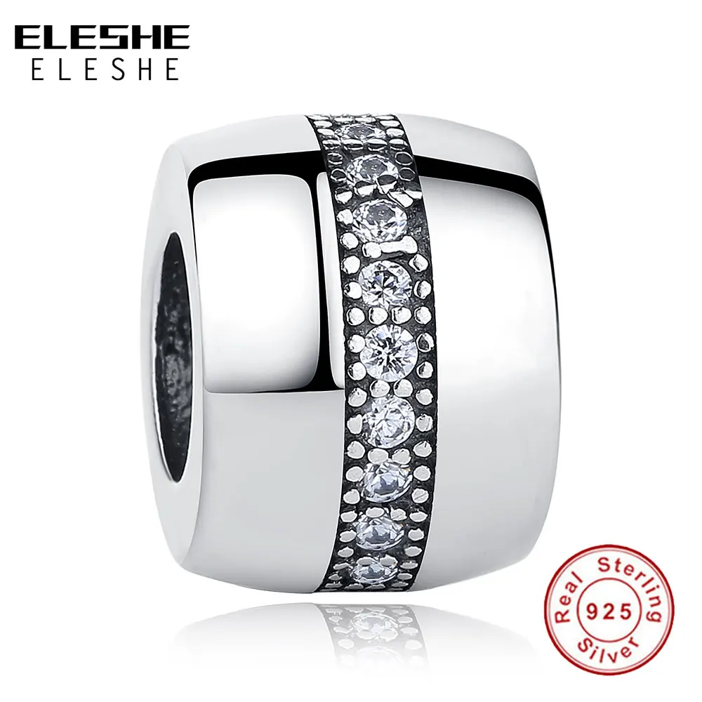 ELESHE DIY Crystal Spacer Charms Beads Fit Original Pandora European Charm Bracelet & Bangle Women Fashion Jewelry Accessories
ELESHE DIY Crystal Spacer Charms Beads Fit Original Pandora European Charm Bracelet & Bangle Women Fashion Jewelry Accessories