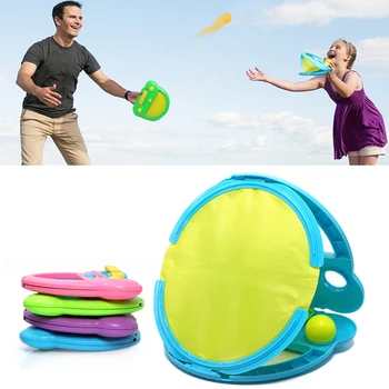 Kids Outdoor Game Toys Throw Catch Hand Hold Ball Rackets Sports Toys for Children Family Interactive Game Kids Gift
Kids Outdoor Game Toys Throw Catch Hand Hold Ball Rackets Sports Toys for Children Family Interactive Game Kids Gift