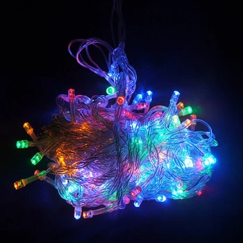 String Light 100LED 10M Christmas/Wedding/Party Decoration Lights garland AC 110V 220V outdoor Waterproof led lamp 9 Colors led
String Light 100LED 10M Christmas/Wedding/Party Decoration Lights garland AC 110V 220V outdoor Waterproof led lamp 9 Colors led