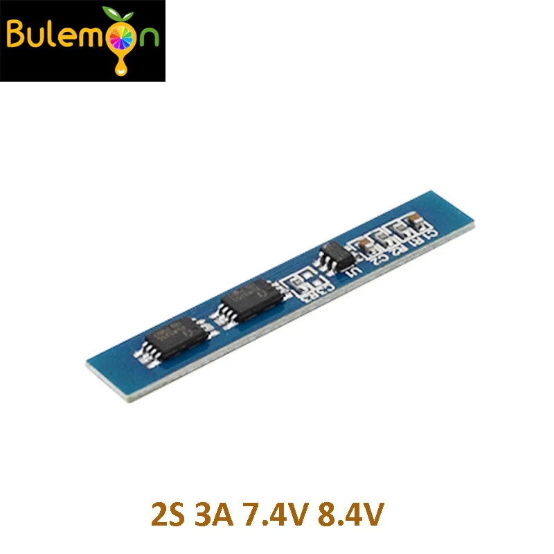 Smart Electronics 2S 3A Li-ion Lithium Battery 7.4 8.4V 18650 Charger Protection Board BMS PCM for Li-ion Lipo Battery Cell Pack
Smart Electronics 2S 3A Li-ion Lithium Battery 7.4 8.4V 18650 Charger Protection Board BMS PCM for Li-ion Lipo Battery Cell Pack