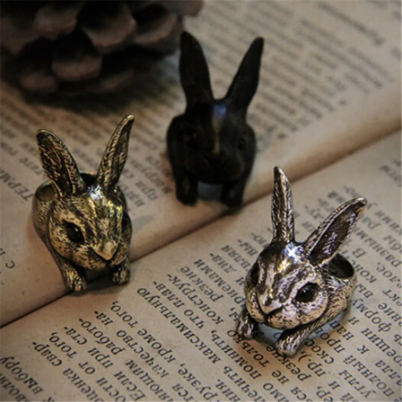 Wholesale vintage new design new product cute animal rabbit rings adjustable retro animal ring 12pcs
Wholesale vintage new design new product cute animal rabbit rings adjustable retro animal ring 12pcs