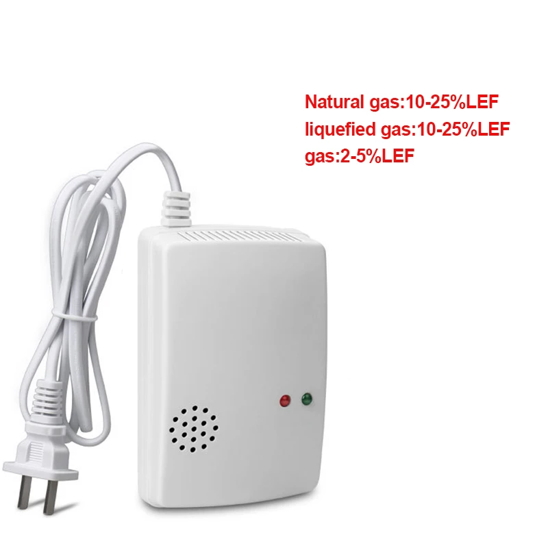 HYBON Combustible Gas Alarm Detector Sensor High Sensitive Home Security Gas Alarm / Natural Gas Leak Detection Alarm
HYBON Combustible Gas Alarm Detector Sensor High Sensitive Home Security Gas Alarm / Natural Gas Leak Detection Alarm