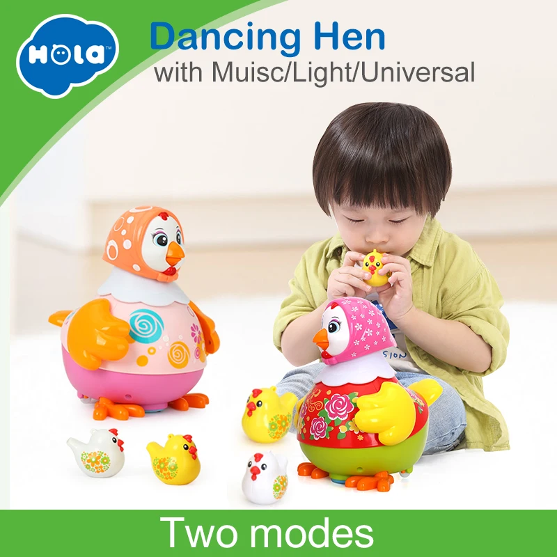 HUILE TOYS 6102 Chicken Toys Funny Animal Hens Lay Eggs Singing Dancing Electric Chicken Pet Toys for Children Gift
HUILE TOYS 6102 Chicken Toys Funny Animal Hens Lay Eggs Singing Dancing Electric Chicken Pet Toys for Children Gift