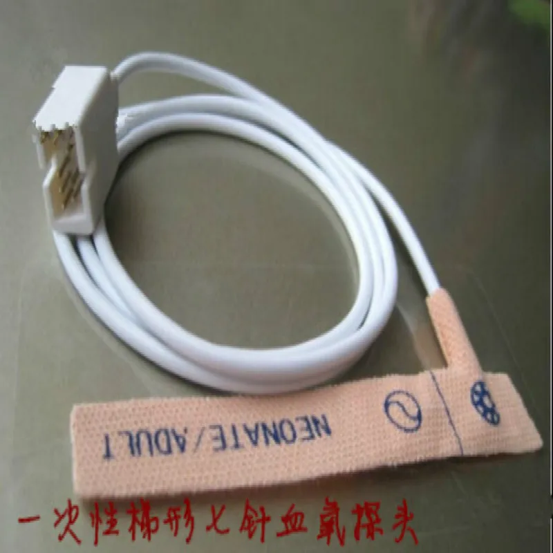 25pcs/lot Disposable Nellcor DB7 pin Adult/Neonate Spo2 Sensor/Probe Pulse Oximeter Sensor Oxygen Sensor PVC 0.9m
25pcs/lot Disposable Nellcor DB7 pin Adult/Neonate Spo2 Sensor/Probe Pulse Oximeter Sensor Oxygen Sensor PVC 0.9m