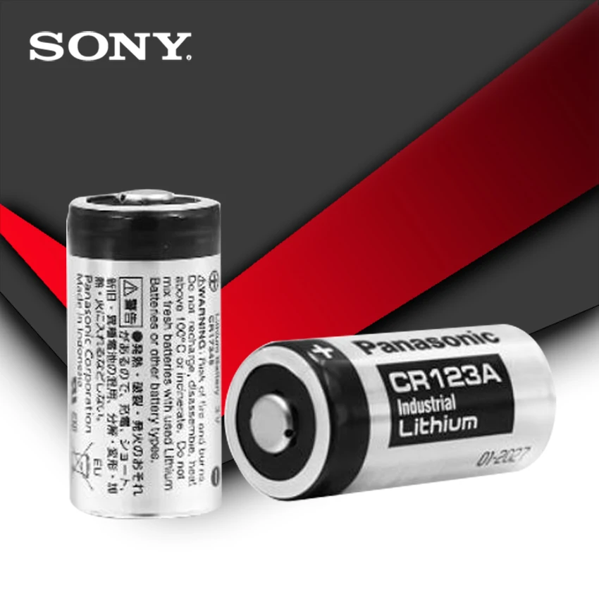 Original Panasonic 8pcs/lot 123 Lithium 3V Arlo Camera Battery CR123A CR17345 DL123A EL123A 123A
Original Panasonic 8pcs/lot 123 Lithium 3V Arlo Camera Battery CR123A CR17345 DL123A EL123A 123A