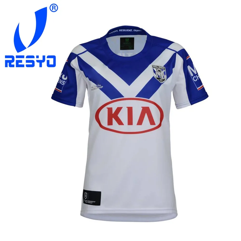 RESYO for Bankstown Bulldogs 2019 Men's Home Jersey Rugby Sport Shirt Size:S-3XL Free Shipping
RESYO for Bankstown Bulldogs 2019 Men's Home Jersey Rugby Sport Shirt Size:S-3XL Free Shipping