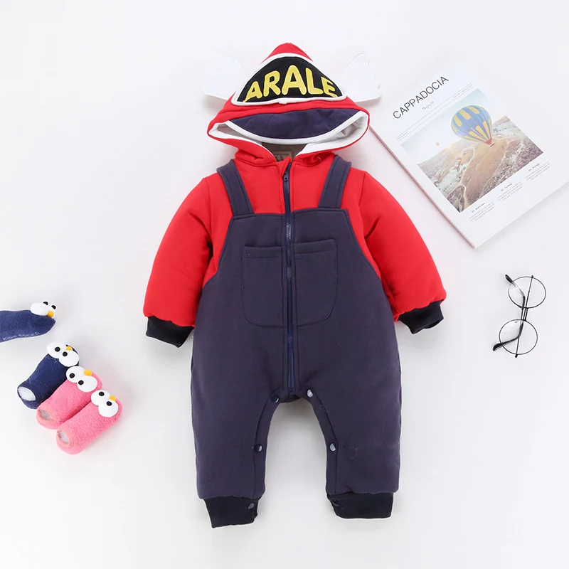 Baby Jumpsuit Winter Thickened Zipper Cotton Baby Clothes Men's and Women's Babies Clothes Newborn Toddler Infant Warm Clothing
Baby Jumpsuit Winter Thickened Zipper Cotton Baby Clothes Men's and Women's Babies Clothes Newborn Toddler Infant Warm Clothing