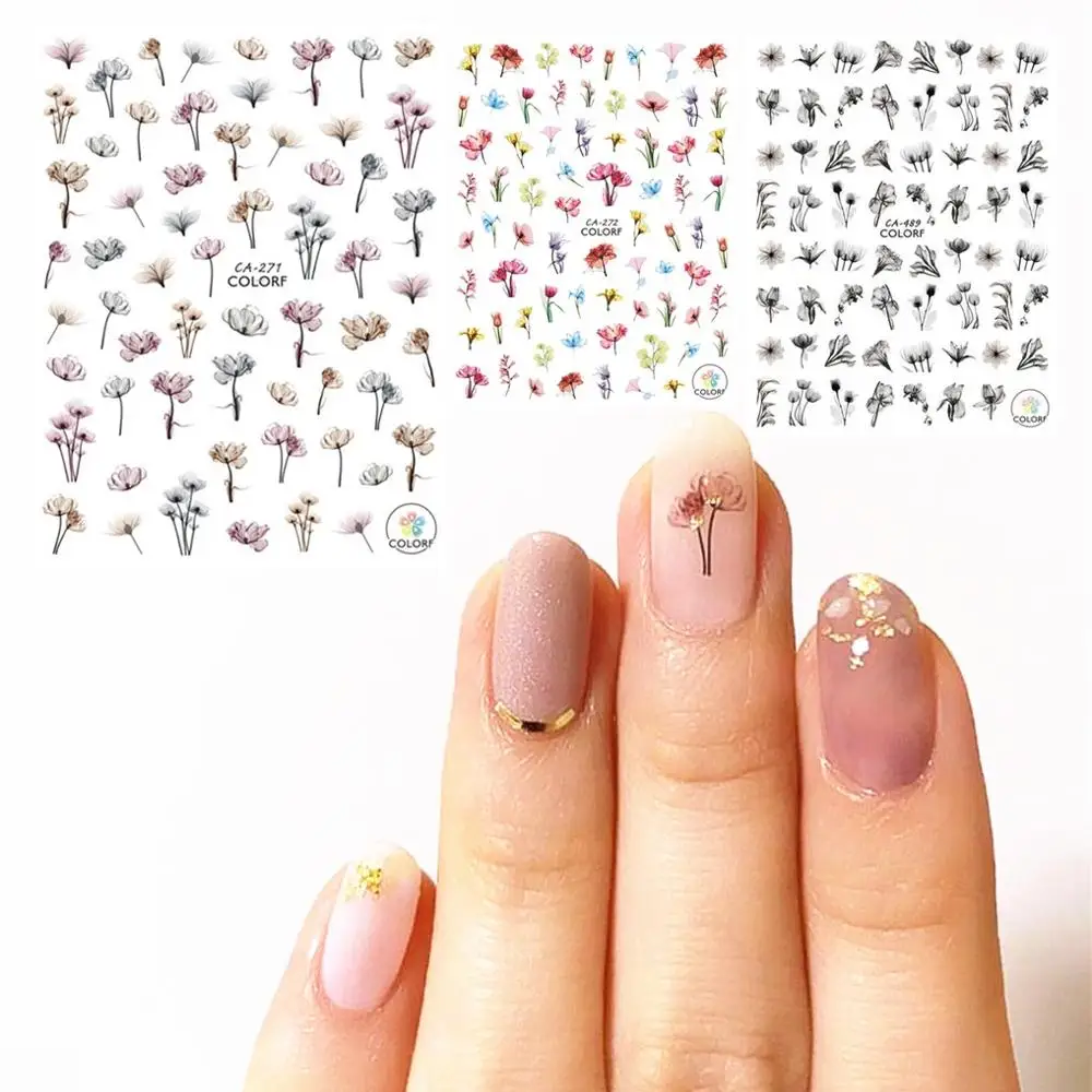 CA-214-271-272 FLOWER lavender 3d nail art stickers decal template diy nail tool decorations
CA-214-271-272 FLOWER lavender 3d nail art stickers decal template diy nail tool decorations