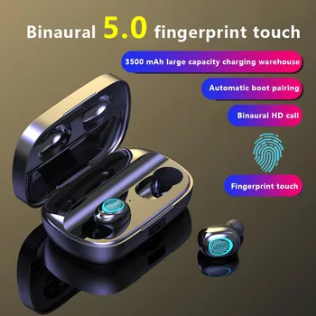 Touch TWS True Wireless Earbuds 5D Stereo Bluetooth Earphones Mini TWS Waterproof Headfrees with 3500mAh Power Bank Earphones
Touch TWS True Wireless Earbuds 5D Stereo Bluetooth Earphones Mini TWS Waterproof Headfrees with 3500mAh Power Bank Earphones