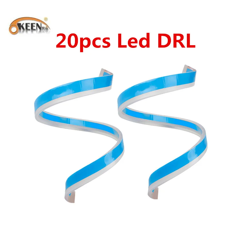 OKEEN 20pcs Car Styling Daytime Running Light For Cars Headlight Led Strip Flowing Yellow Turn Signal Lights Whole Free Shipping
OKEEN 20pcs Car Styling Daytime Running Light For Cars Headlight Led Strip Flowing Yellow Turn Signal Lights Whole Free Shipping