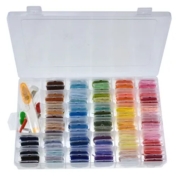ONEROM 96Pcs Mix Color Cross Stitch Cotton Threads Sewing Set Craft Embroidery Threads Floss Kit DIY Sewing Tools Accessories 4
ONEROM 96Pcs Mix Color Cross Stitch Cotton Threads Sewing Set Craft Embroidery Threads Floss Kit DIY Sewing Tools Accessories 4