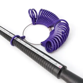 Plastic Ring Size Scale Mandrel Stick With Standard Circle Sets Finger Gauge Rings Sizer Jewelry Measuring Tools Dropshipping
Plastic Ring Size Scale Mandrel Stick With Standard Circle Sets Finger Gauge Rings Sizer Jewelry Measuring Tools Dropshipping