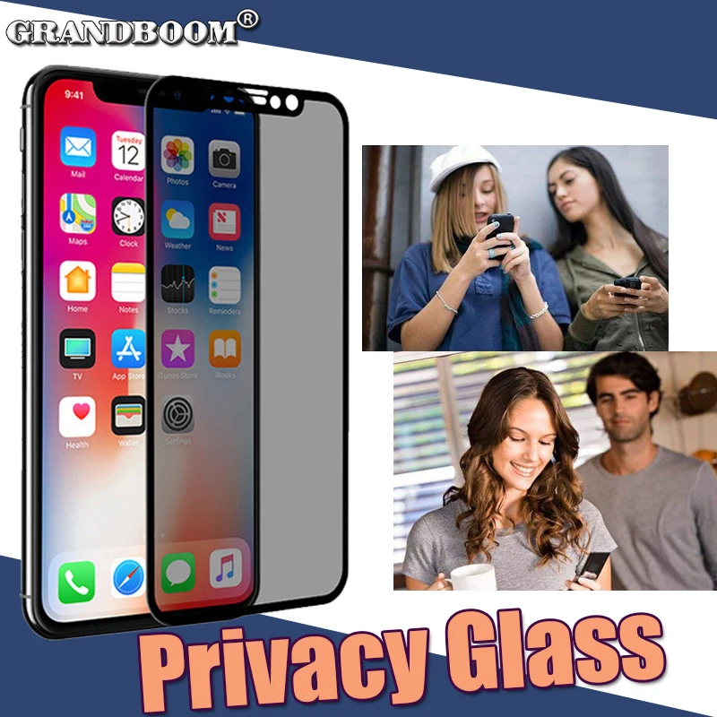 10pcs Anti-peep 9H Privacy Film Tempered Glass For iPhone 11 Pro Max XS XR X 8 7 6 6S Plus 2.5D Anti-shatter Screen Protector
10pcs Anti-peep 9H Privacy Film Tempered Glass For iPhone 11 Pro Max XS XR X 8 7 6 6S Plus 2.5D Anti-shatter Screen Protector