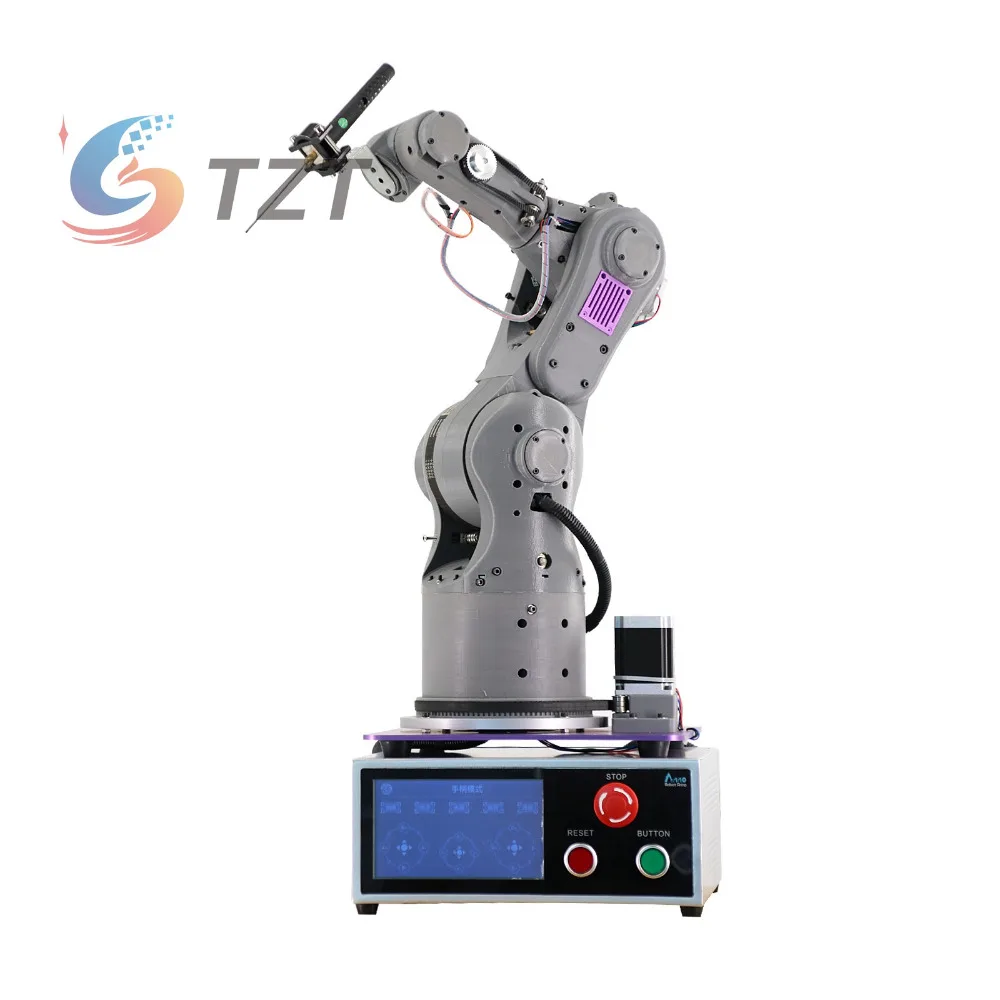 2018 6 Aixs Robot Arm DIY Education 3D Printed Fully Assembled High Precision Mechanical Icecream Robot Arm
2018 6 Aixs Robot Arm DIY Education 3D Printed Fully Assembled High Precision Mechanical Icecream Robot Arm