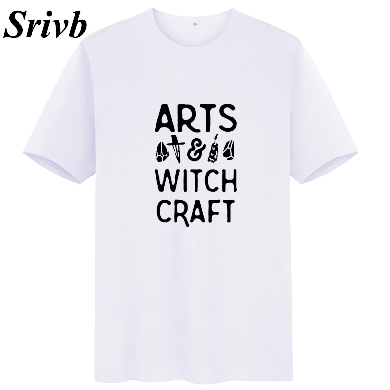 Srivb Arts Witch Craft Letter O-neck Tshirt Women Harajuku 2019 Summer Cotton Women Tshirt Tops Funny Hipster Short Sleeve Women
Srivb Arts Witch Craft Letter O-neck Tshirt Women Harajuku 2019 Summer Cotton Women Tshirt Tops Funny Hipster Short Sleeve Women