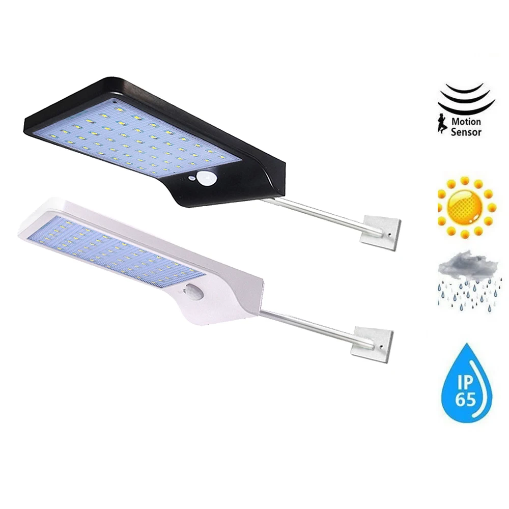 Aluminum pole 48/36 LED Solar Power Outdoor Wall Lights Body Induction Motion Sensor Led Super Bright Courtyard Waterproof wire
Aluminum pole 48/36 LED Solar Power Outdoor Wall Lights Body Induction Motion Sensor Led Super Bright Courtyard Waterproof wire