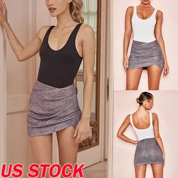 Women Fashion Solid Color Sequin Casual Club Party Package Hip Skirt with Lining
Women Fashion Solid Color Sequin Casual Club Party Package Hip Skirt with Lining