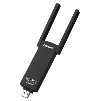Portable USB 2.0 Wireless Wifi Repeater 300Mbps USB Signal Booster With Antennas Home Dual Band Network Range Extender QJ
Portable USB 2.0 Wireless Wifi Repeater 300Mbps USB Signal Booster With Antennas Home Dual Band Network Range Extender QJ
