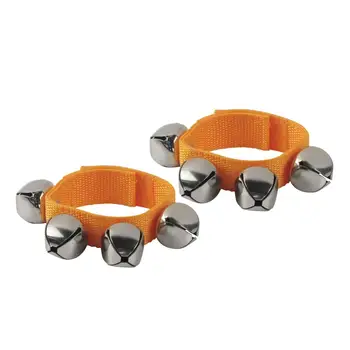 NEW 2pcs Wrist Bells Strap Tambourine Nylon Wrist Strap Orange Baby Kids Rattles Hand Wrist Foot Bell
NEW 2pcs Wrist Bells Strap Tambourine Nylon Wrist Strap Orange Baby Kids Rattles Hand Wrist Foot Bell