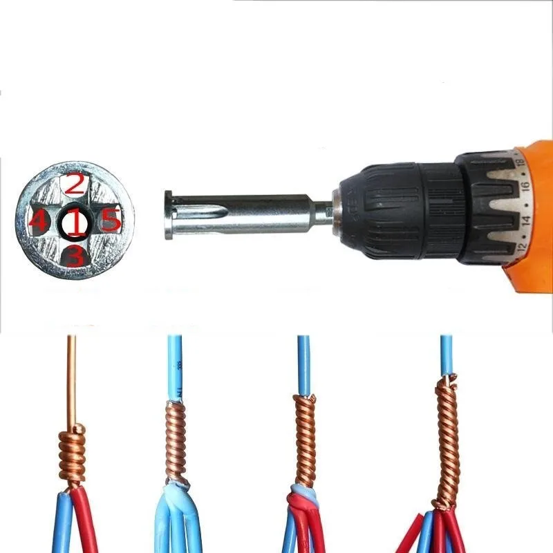Magical Automatic Wire Stripper and twisted wire Tool Electrician Quick Wire Connector ferramentas auxiliary tool
Magical Automatic Wire Stripper and twisted wire Tool Electrician Quick Wire Connector ferramentas auxiliary tool