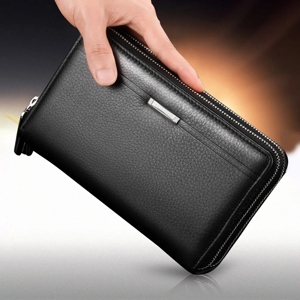 Long Men Waterproof Wallet Men Business Multi-function Card Holder Waterproof Wallet Double Zipper Bag
Long Men Waterproof Wallet Men Business Multi-function Card Holder Waterproof Wallet Double Zipper Bag
