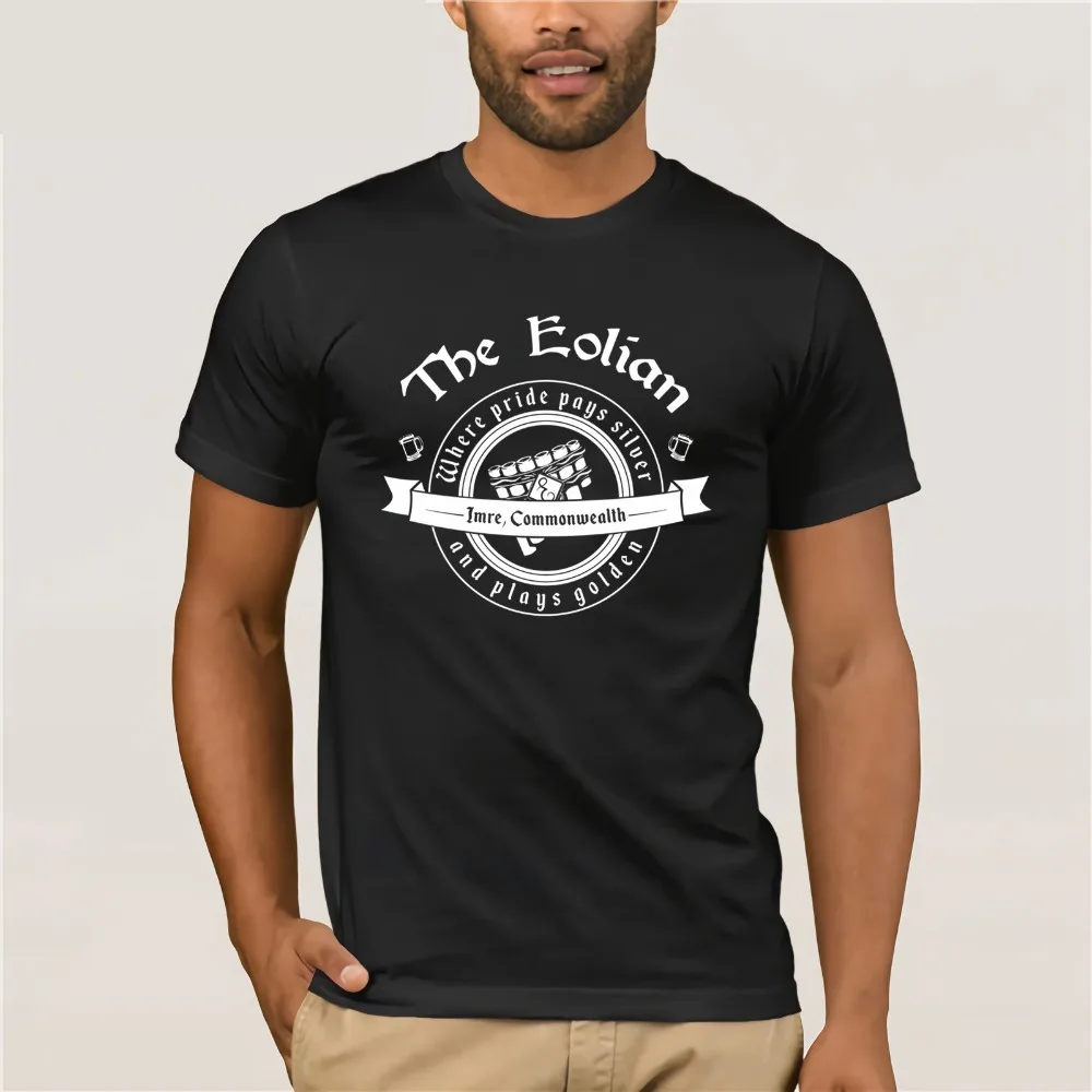 The Eolian Bar (Name of The Wind) Men's T Shirt Black T-Shirt Fashiont Shirt Free Shipping Top Tee Print Round Neck Man
The Eolian Bar (Name of The Wind) Men's T Shirt Black T-Shirt Fashiont Shirt Free Shipping Top Tee Print Round Neck Man