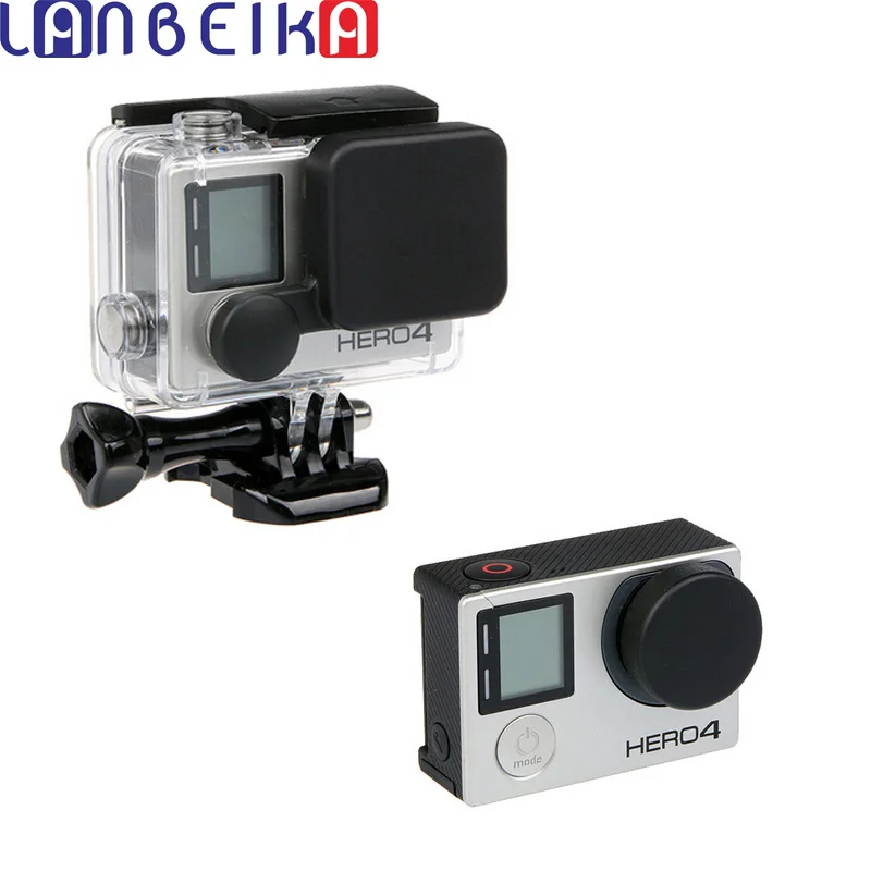 

LANBEIKA For Gopro Lens Cap Lens Cover For Gopro Lens Cover Cap Camera Lens Cap Housing Case Cover For Go Pro Hero 4 3+ Camera