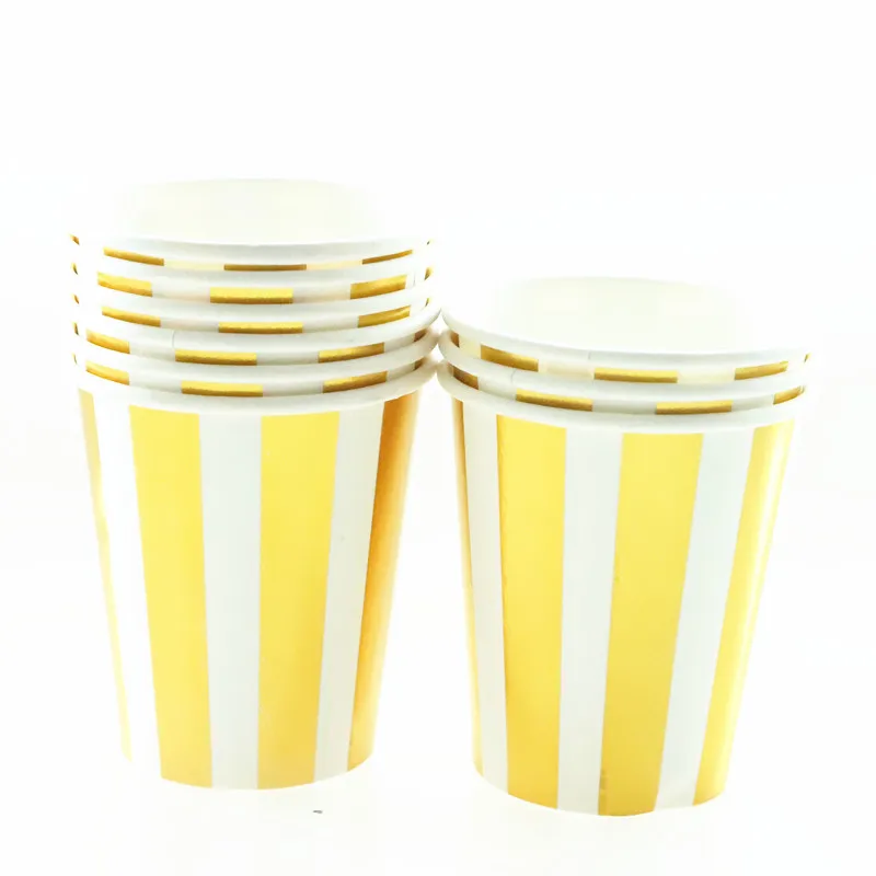10pcs 7inch gold silver start Striped cup Disposable Paper Kid baby shower Birthday Party supplier
10pcs 7inch gold silver start Striped cup Disposable Paper Kid baby shower Birthday Party supplier