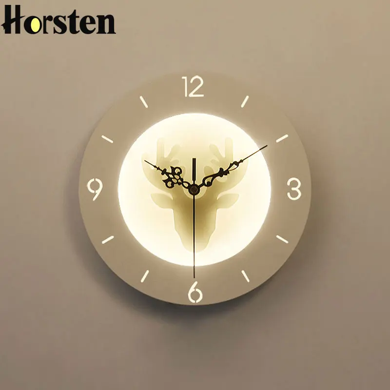 Modern Clock Wall Lamps For Living room Bedroom 22W Sconce Wall Lights White Indoor Lighting Lamp LED Wall Light Indoor Lighting
Modern Clock Wall Lamps For Living room Bedroom 22W Sconce Wall Lights White Indoor Lighting Lamp LED Wall Light Indoor Lighting