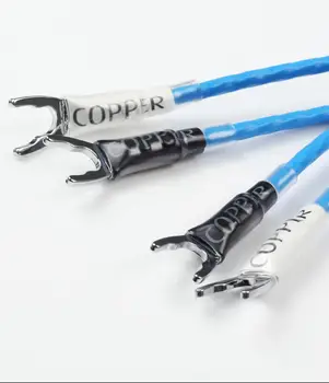 CopperColour WHISPER SE audiophile OCC SPEAKERS JUMPER CABLES CC Loudspeaker bridge cord a pair Customizable length
CopperColour WHISPER SE audiophile OCC SPEAKERS JUMPER CABLES CC Loudspeaker bridge cord a pair Customizable length