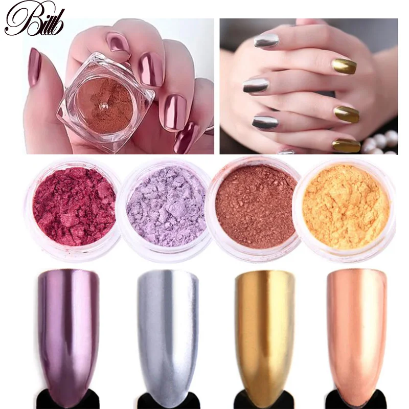 4Colors Mirror Effect Nail Chrome Pigment Nail Design Metallic Mirror Chrome Dip Powder Dust Decoration for Gel Polish Decor
4Colors Mirror Effect Nail Chrome Pigment Nail Design Metallic Mirror Chrome Dip Powder Dust Decoration for Gel Polish Decor