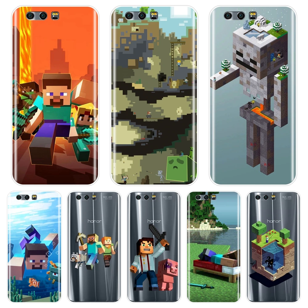Back Cover For Huawei Honor 7 8 9 10 Lite Minecraft Soft Silicone Phone Case For Huawei Honor 8X MAX 10 9 8 7 7S 7X 7A 7C Pro
Back Cover For Huawei Honor 7 8 9 10 Lite Minecraft Soft Silicone Phone Case For Huawei Honor 8X MAX 10 9 8 7 7S 7X 7A 7C Pro