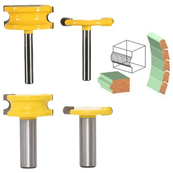 Wood Milling Cutter 2pc 1/4" Diameter Flute and Bead Router Bit Set Woodworking Cutter Woodworking Bits 1/4"or 1/2" Shank
Wood Milling Cutter 2pc 1/4" Diameter Flute and Bead Router Bit Set Woodworking Cutter Woodworking Bits 1/4"or 1/2" Shank