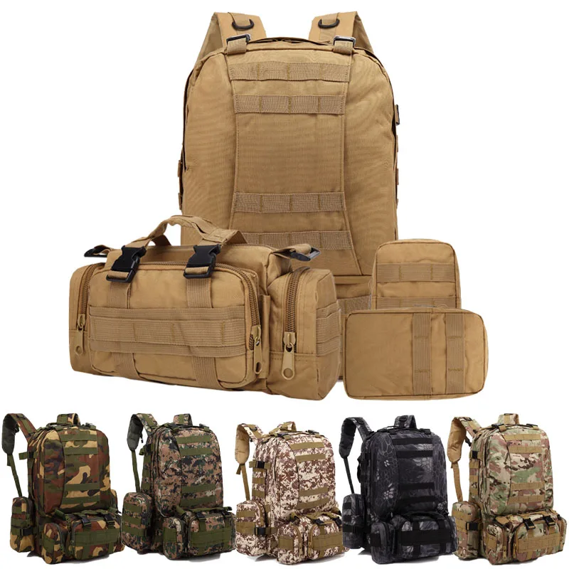 Mens Outdoor Travel Bag Waterproof Military Tactical Backpack Hiking Trekking Rucksack Molle Bag For Mountaineering Backpack
Mens Outdoor Travel Bag Waterproof Military Tactical Backpack Hiking Trekking Rucksack Molle Bag For Mountaineering Backpack