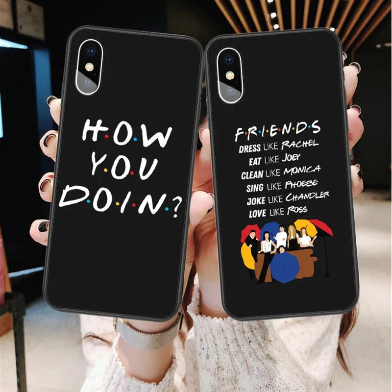 Central Perk Coffee friends tv show how you doin Black silicone Phone Case Cover For iPhone X 7 8 6 6S Plus XS MAX XR 5s SE Case
Central Perk Coffee friends tv show how you doin Black silicone Phone Case Cover For iPhone X 7 8 6 6S Plus XS MAX XR 5s SE Case
