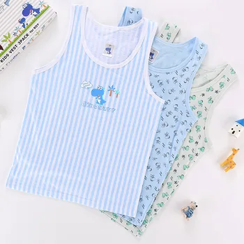 3pcs/set Boys Vest Sleeveless T-Shirt Dinosaur Cartoon Print Tops for Boys Undershirts Cotton Kids Vest Child Clothing 2019 New
3pcs/set Boys Vest Sleeveless T-Shirt Dinosaur Cartoon Print Tops for Boys Undershirts Cotton Kids Vest Child Clothing 2019 New