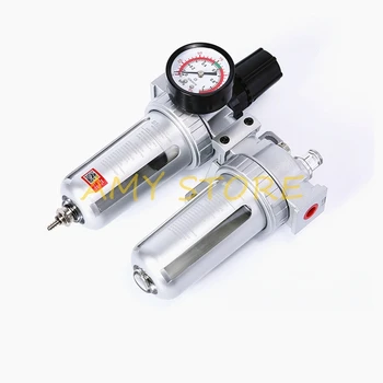 1/4" 3/8" 1/2"BSP Air Compressor Oil Lubricator Moisture Water Trap Filter Regulator Oil Water Separator SFC-200 SFC-300 SFC-400
1/4" 3/8" 1/2"BSP Air Compressor Oil Lubricator Moisture Water Trap Filter Regulator Oil Water Separator SFC-200 SFC-300 SFC-400