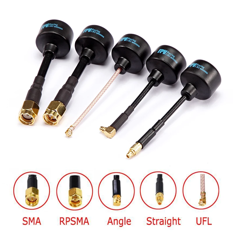 High gain 5.8G RHCP FPV 2.5DBi 65mm Antenna MMCX SMA UFL RPSMA Mini Transmitter Antenna for FPV RC Racing Drone Quadcopter Parts
High gain 5.8G RHCP FPV 2.5DBi 65mm Antenna MMCX SMA UFL RPSMA Mini Transmitter Antenna for FPV RC Racing Drone Quadcopter Parts