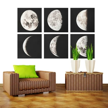 Moon Phases Canvas Painting Art Poster and Print Minimalist Nordic Wall Oil Lunar Pictures For Living Room Home Decor No Frame
Moon Phases Canvas Painting Art Poster and Print Minimalist Nordic Wall Oil Lunar Pictures For Living Room Home Decor No Frame